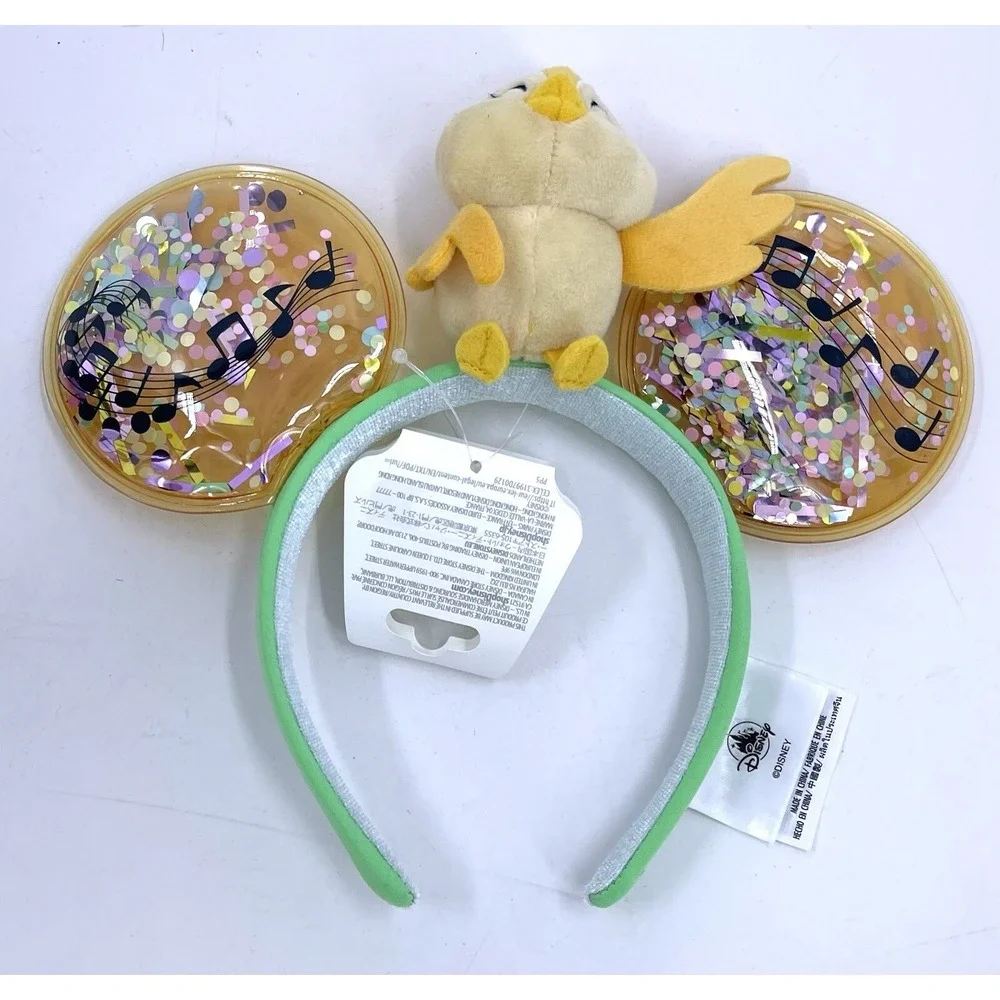 Disney‎ Parks Chuuby Plush Runaway Railroad w/  Mickey Mouse Ears Headband NWT
